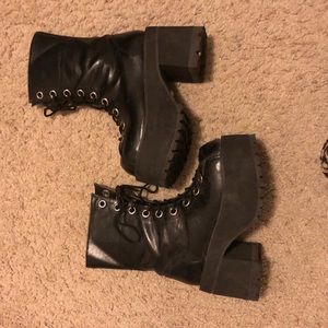 Platform “ranger” boots!